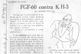 FGF-60 contra KH-3.