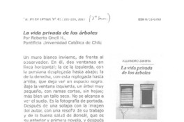 La vida privada de los árboles La vida privada de los árboles
