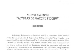 Nuevo ascenso