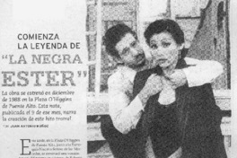 Comienza la leyenda de "La Negra Ester"