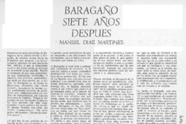 Baragaño siete años después Baragaño siete años después