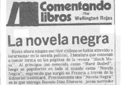 La novela negra La novela negra