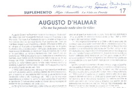 Augusto D´Halmar Augusto D´Halmar