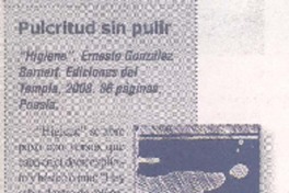 Pulcritud sin pulir