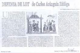 Defensa de Lot de Carlos Aránguiz Zúñiga Defensa de Lot de Carlos Aránguiz Zúñiga