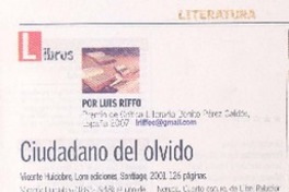 Ciudadano del olvido Ciudadano del olvido