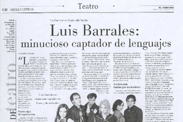 Minucioso captador del lenguaje Minucioso captador del lenguaje