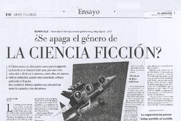 ¿Se apagará el género de ciencia ficción? ¿Se apagará el género de ciencia ficción?