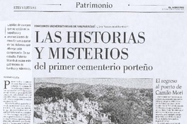 Las historias y misterios del primer cementerio porteño Las historias y misterios del primer cementerio porteño