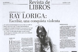 Escribir, una conquista violenta (entrevista)