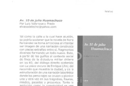 Av. 10 de Julio Huamachuco Av. 10 de Julio Huamachuco