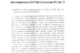 Antonio Machado, ejemplo y lección Antonio Machado, ejemplo y lección