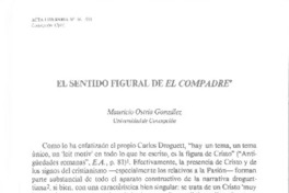 El sentido fidural de El compadre El sentido fidural de El compadre