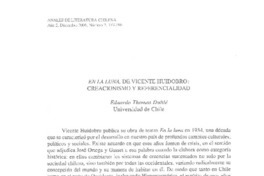 En la luna, de Vicente Huidobro En la luna, de Vicente Huidobro
