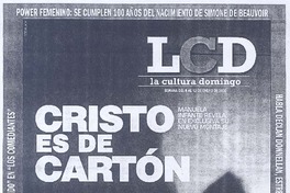 Cristo es de cartón