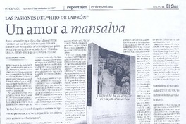 Un amor a mansalva Un amor a mansalva