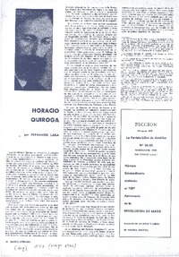 Horacio Quiroga Horacio Quiroga