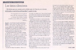 Los tintos silenciosos Los tintos silenciosos