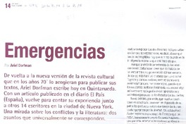 Emergencias Emergencias