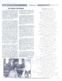 Así conocí a don Pablo