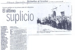 El último suplicio