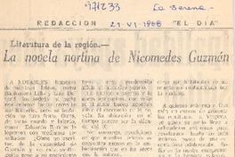 La novela nortina de Nicomedes Guzmán La novela nortina de Nicomedes Guzmán