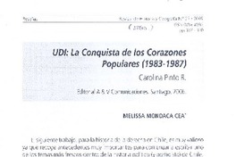 UDI: La conquista de los corazones populares