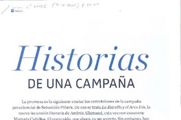 Historias de una campaña Historias de una campaña