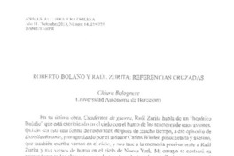Roberto Bolaño y Raúl Zurita Roberto Bolaño y Raúl Zurita