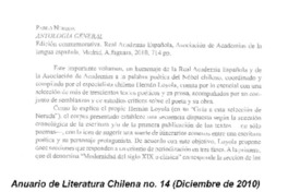 Antología general