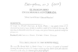 El imaginario en La muralla enterrada El imaginario en La muralla enterrada