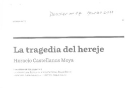La tragedia del hereje La tragedia del hereje
