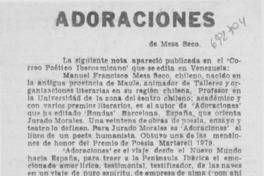 Adoraciones Adoraciones