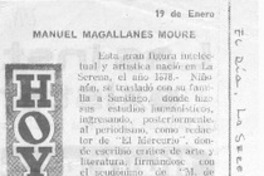 Manuel Magallanes Moure. Manuel Magallanes Moure.