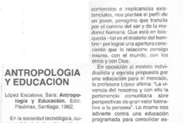antropología y educación antropología y educación