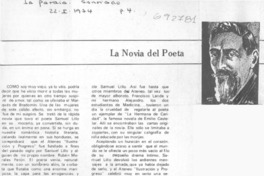 La novia del poeta