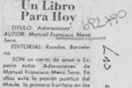 Adoraciones" Adoraciones"