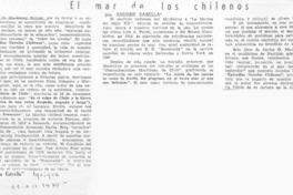 El mar de los chilenos El mar de los chilenos