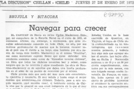 Navegar para crecer Navegar para crecer