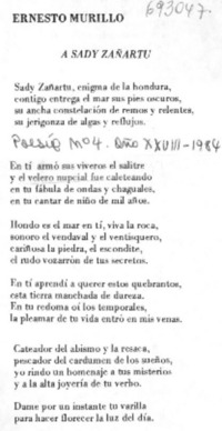 Ernesto Murillo.