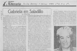 Gabriela en Saladillo Gabriela en Saladillo