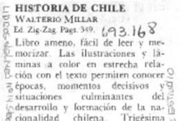 Historia de Chile. Historia de Chile.