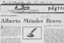 Alberto Méndez Bravo. Alberto Méndez Bravo.