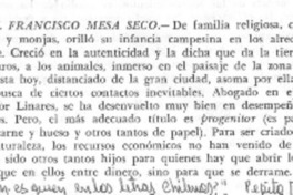 Manuel Francisco Mesa Seco
