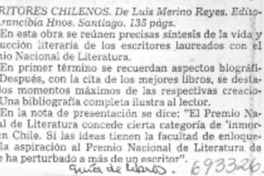 Escritores chilenos.