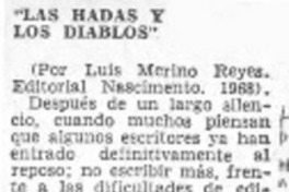 Las hadas y los diablos Las hadas y los diablos