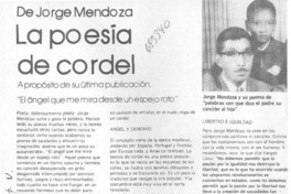 La poesía de cordel