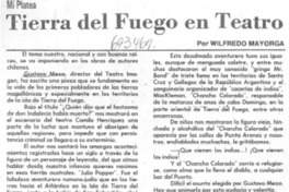 Tierra del Fuego en teatro Tierra del Fuego en teatro
