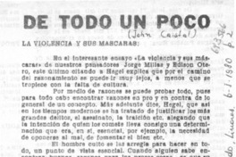 De todo un poco De todo un poco