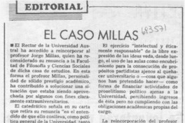 El Caso Millas. El Caso Millas.